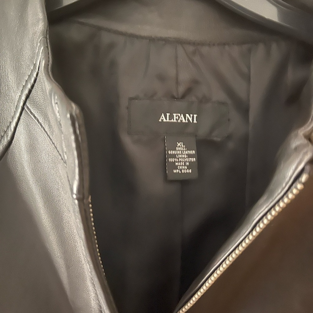 Alfani Black Lightweight Shirt Jacket